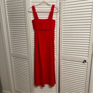 Theory tie back midi dress | S